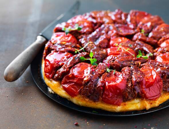 Tatin rouge comme une tomate