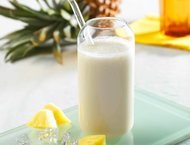 Milkshake ananas noix-de-coco