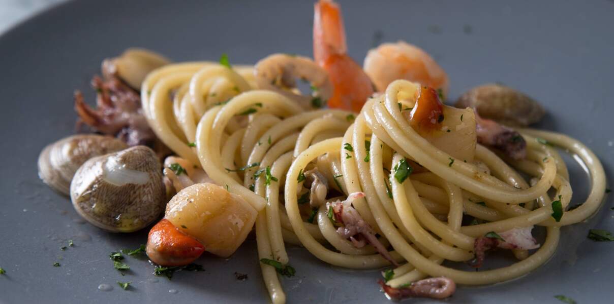 Spaghetti Academia Barilla aux fruits de mer
