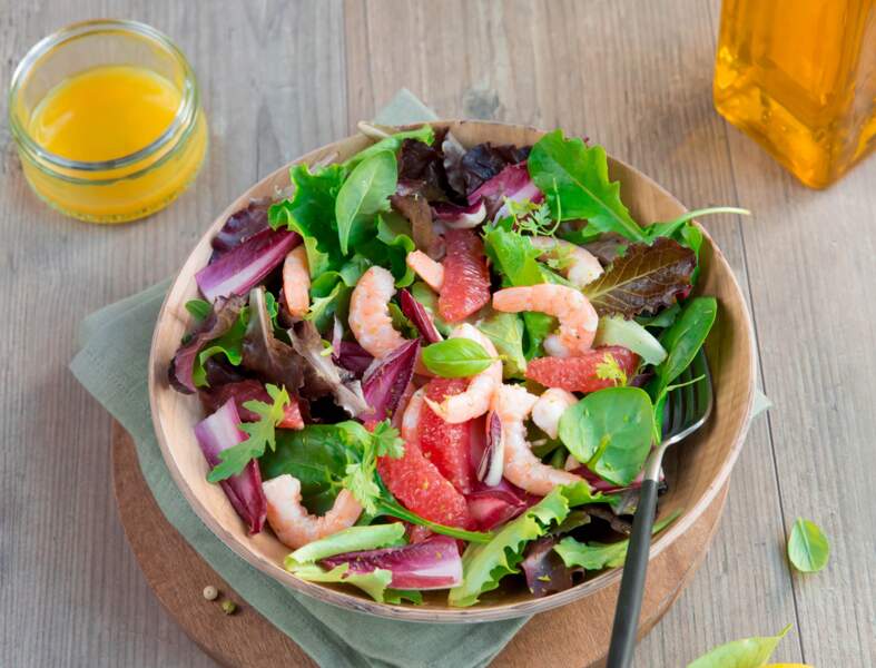 Salade folle : une entrée de fêtes fraîche et gourmande - Femme Actuelle
