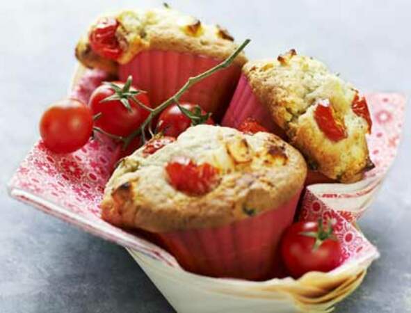 Muffin aux tomates cerises