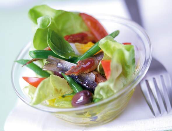 Salade de sardine à la niçoise