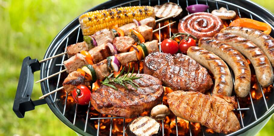 Mixed-grill au barbecue