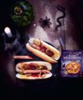 Hot dog de doigts pour un apéritif d'Halloween