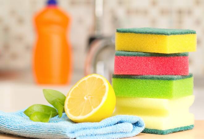 6 trucs pour bien nettoyer et désinfecter une éponge