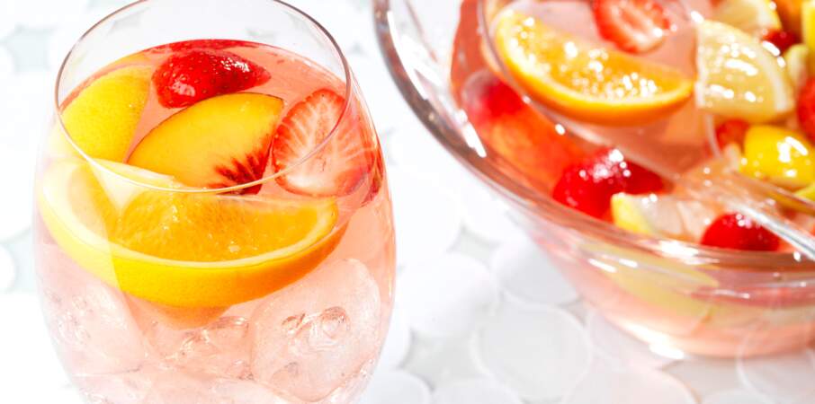 Cocktail Pink Sangria