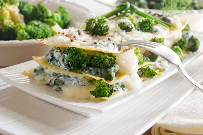 Lasagnes au brocolis
