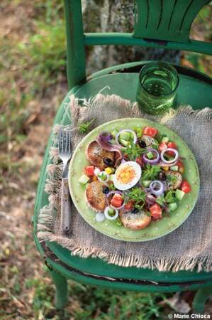 Salade Nissarde : pan bagnat à l’ancienne mode