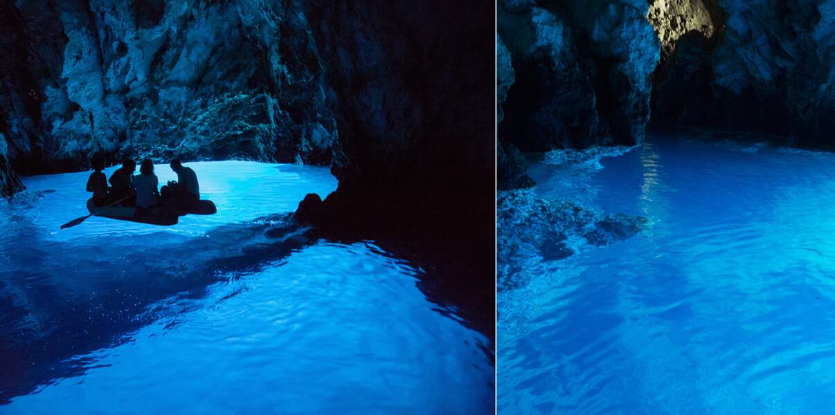 6. La Grotte Bleue - Ile de Biševo, Croatie