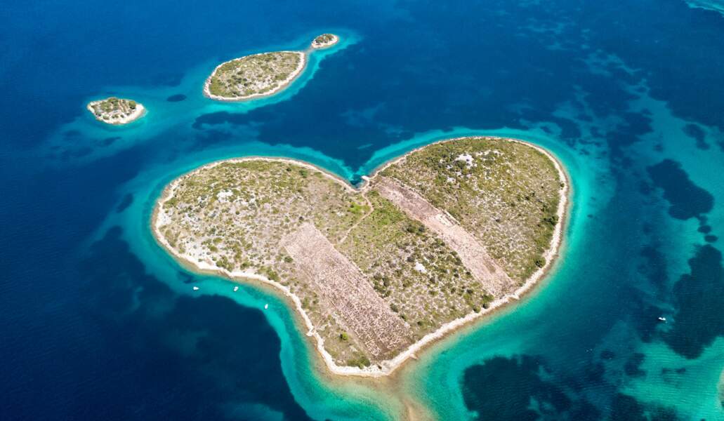 7. L’île en forme de cœur - Galešnjak, Croatie