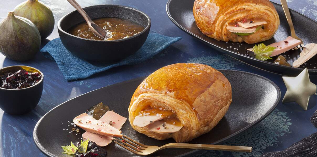 Petits pains au foie gras 