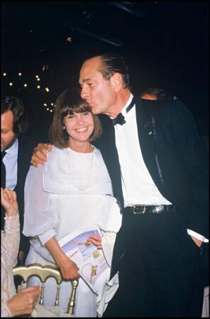 Chantal Goya et Jacques Chirac en 1985.