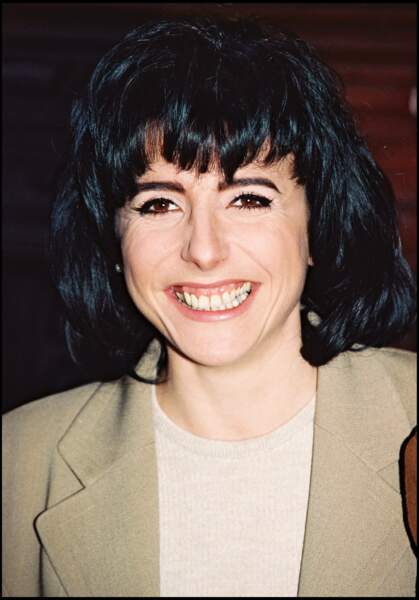 Liane Foly en 1993, avant son opération du nez