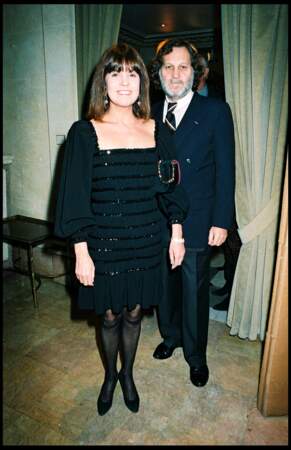 Chantel Goya et Jean-Jacques Debout lors du 60e anniversaire de Jean-Paul Belmondo