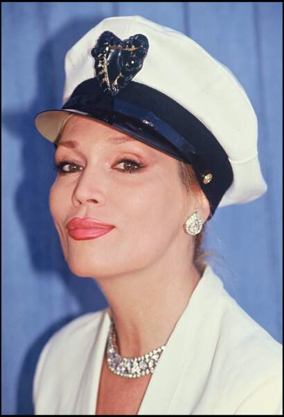 Amanda Lear en 1991, avant ses injections de Botox