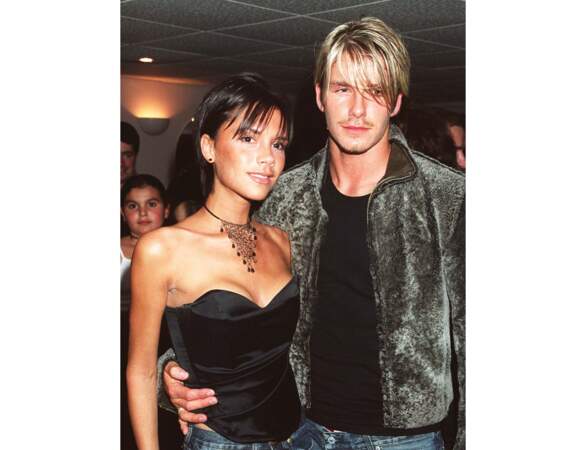 Victoria et David Beckham en 1999 : elle a 25 ans