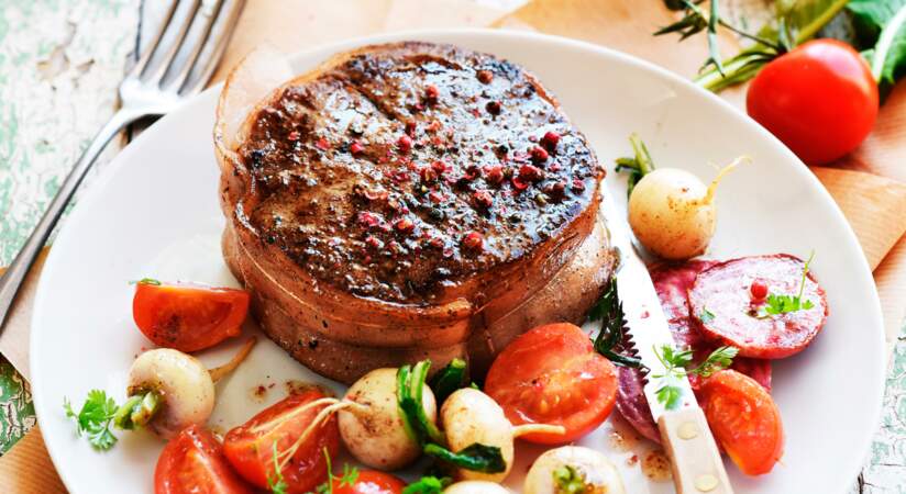  Tournedos aux baies roses