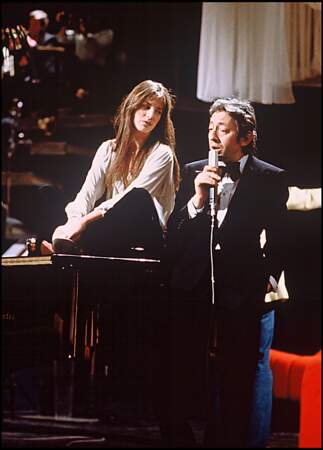 Jane Birkin chante avec Serge Gainsbourg