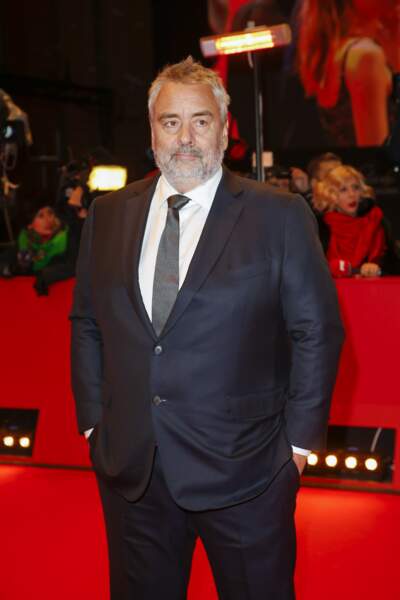 Luc Besson sur un tapis rouge en 2018