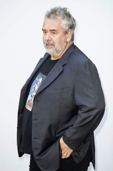 Luc Besson sur un photocall en 2018