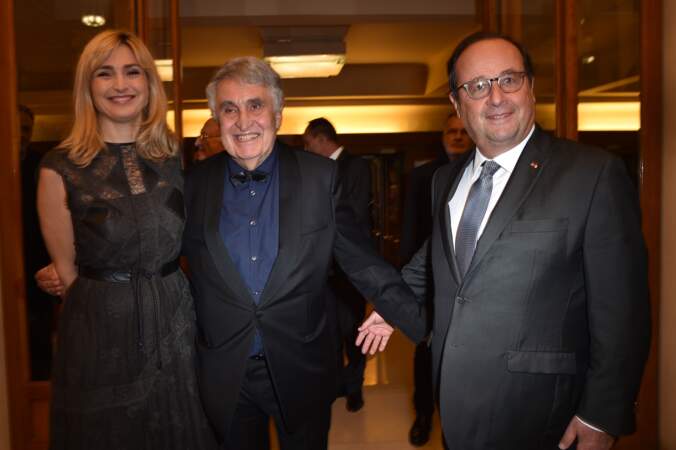Julie Gayet, Jean-Loup Arnaud et François Hollande 
