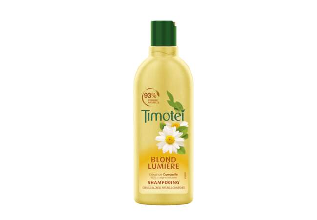 Le shampooing blond lumière Timotei
