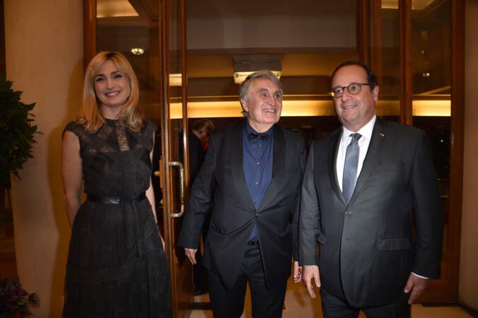 Julie Gayet, Jean-Loup Arnaud et François Hollande 