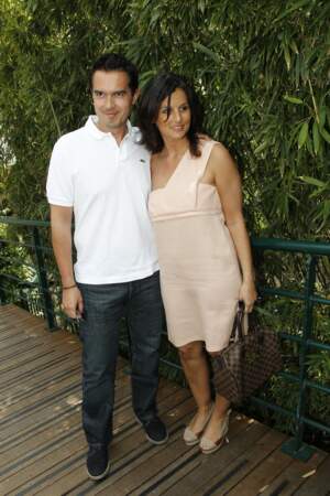 Ils posent ensemble à Roland Garros en 2012. 