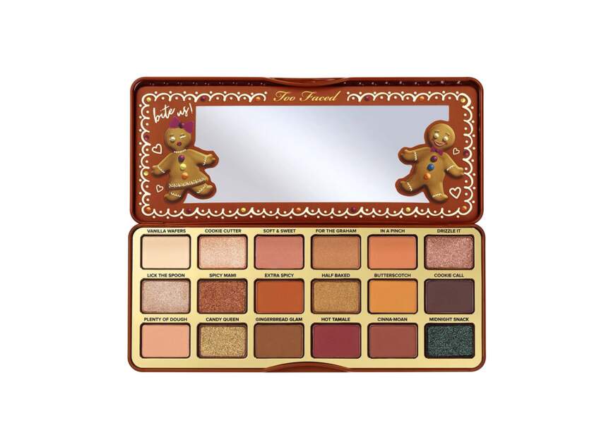 La palette Gingerbread extra spicy Too Faced