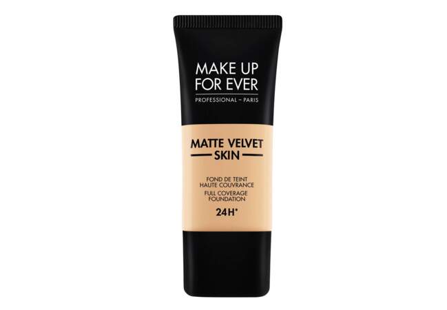 Le fond de teint Matte Velvet Skin Make Up For Ever 