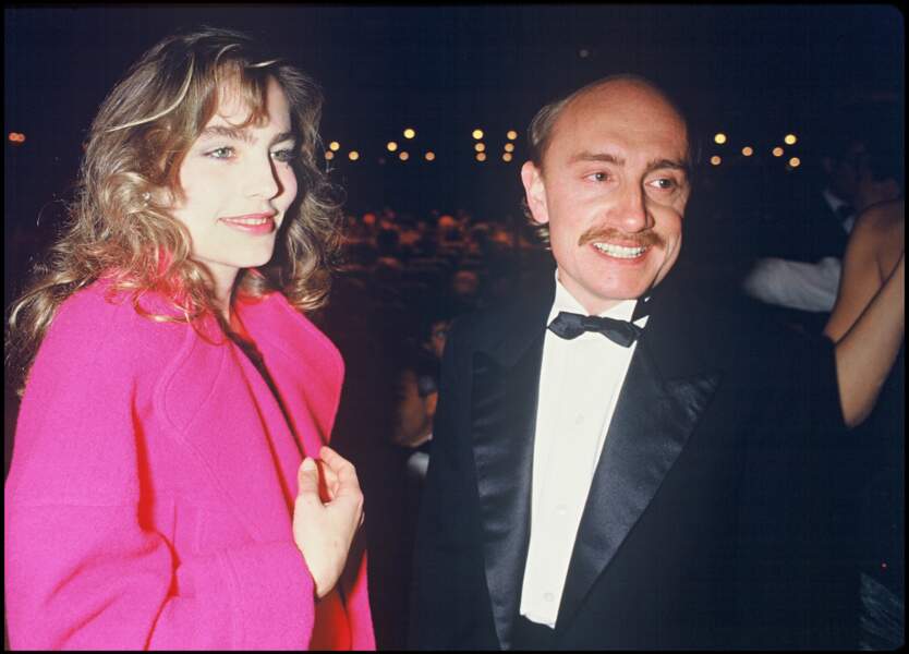 Sophie Duez Michel Blanc à la soirée des César en mars 1985.