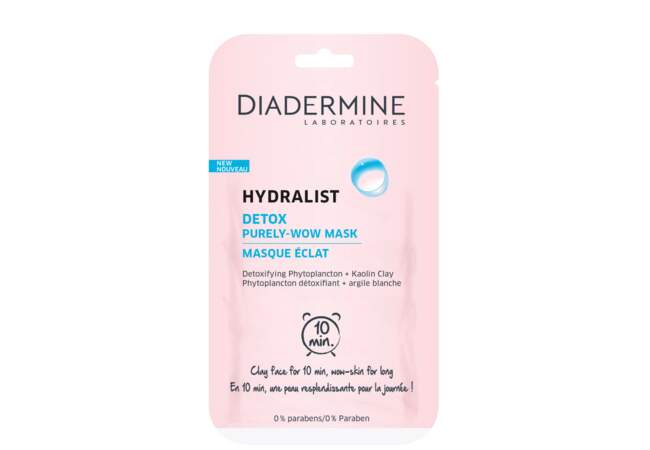 le masque Hydralist Diadermine