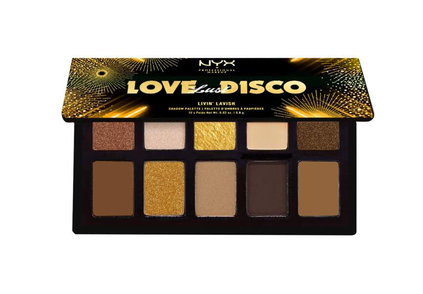 La palette Love lust disco Nyx