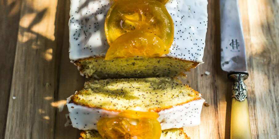 Cake citron-pavot à l’huile d’olive de Nice AOP