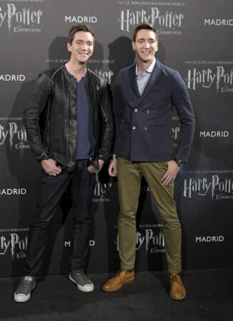 James et Oliver Phelps en novembre 2017