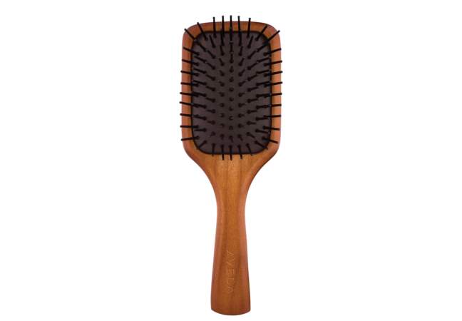 La mini brosse plate en bois Aveda 