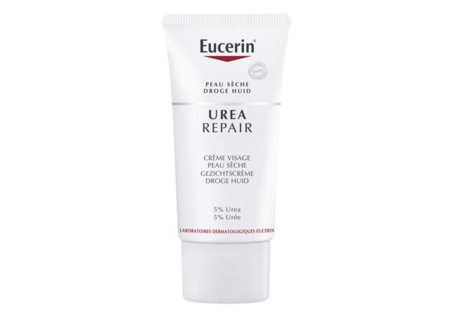 La crème visage peau sèche Urea Eucerin