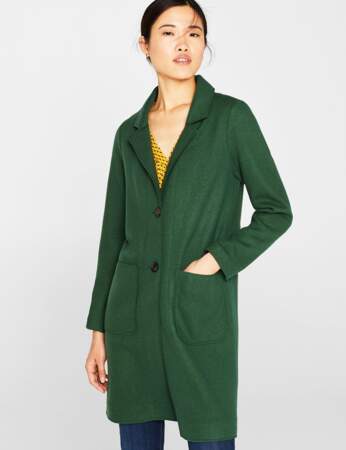 Manteau tendance : vert