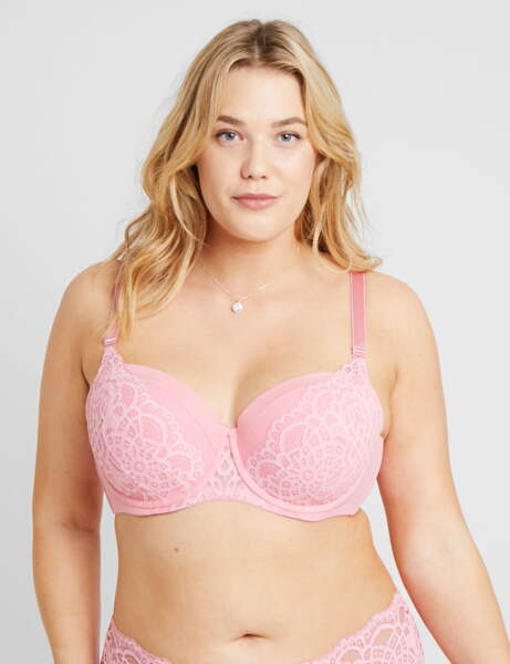 Soutien-Gorge Minimiseur Grande Taille Curve Muse - Avec Armatures Et Dentelle
