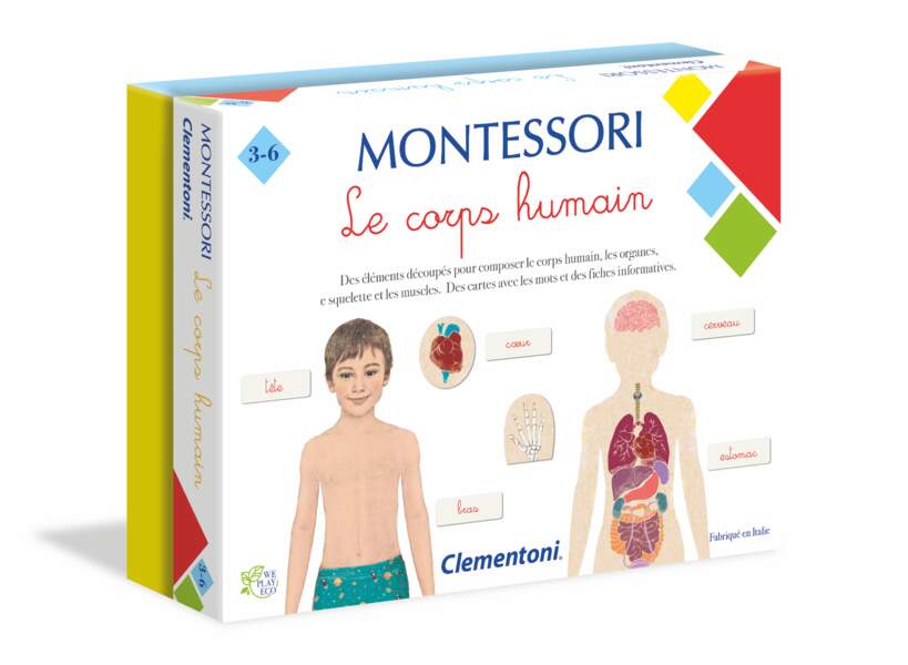 Des coffrets Montessori pour les 3 à 6 ans - Clementoni