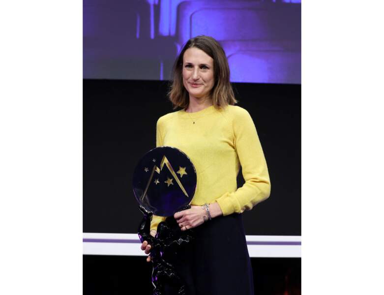 Camille Cottin reçoit un prix pour son rôle dans le film "Larguées" et Festival du film de comédie de l'Alpe d'Huez