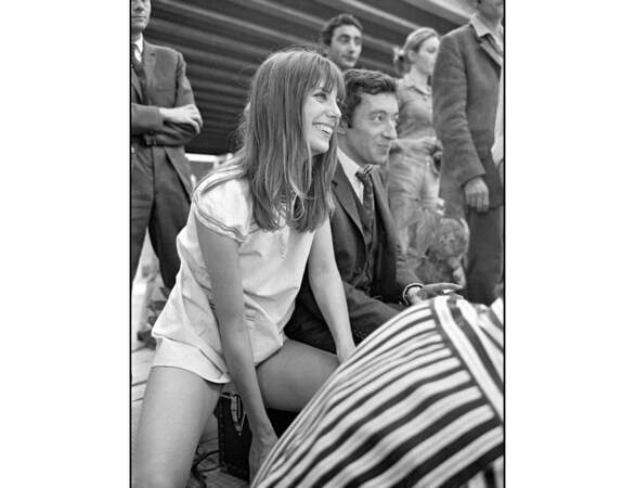 1968 : Jane Birkin est aperçue avec Serge Gainsbourg