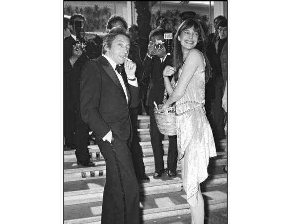 Le couple apparait au Festival de Cannes en 1974