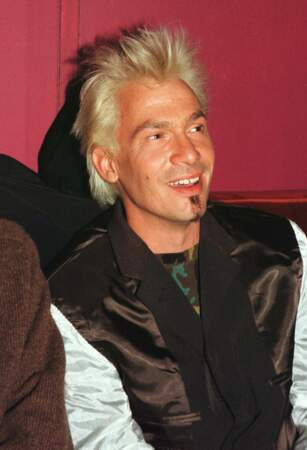 Florent Pagny et sa couleur blonde platine en 1998
