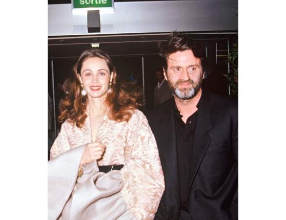 Le couple en 1992 à la cérémonie des Césars