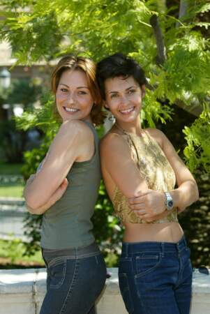 Adeline Blondieau et Shirley Bousquet en 2002