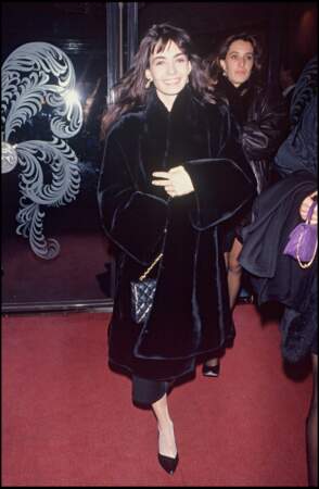 Adeline Blondieau en 1991, elle a 20 ans