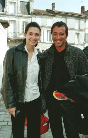 Adeline Blondieau et Bernard Montiel en 1997