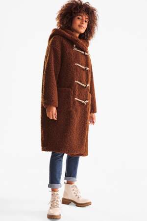 Manteau long : le Dufflecoat à capuche