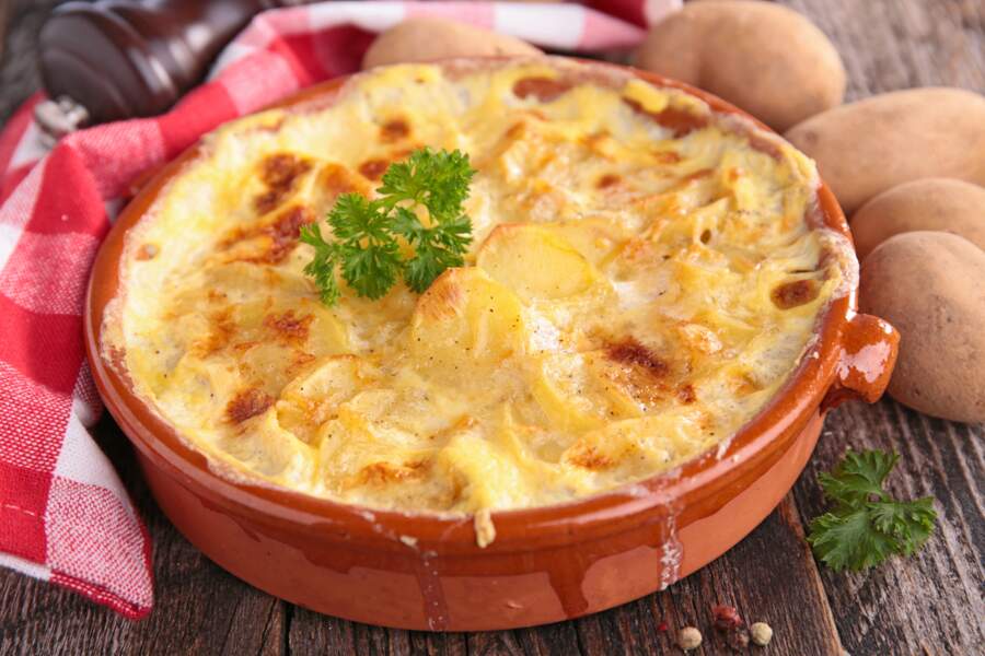 Gratin dauphinois fromage blanc